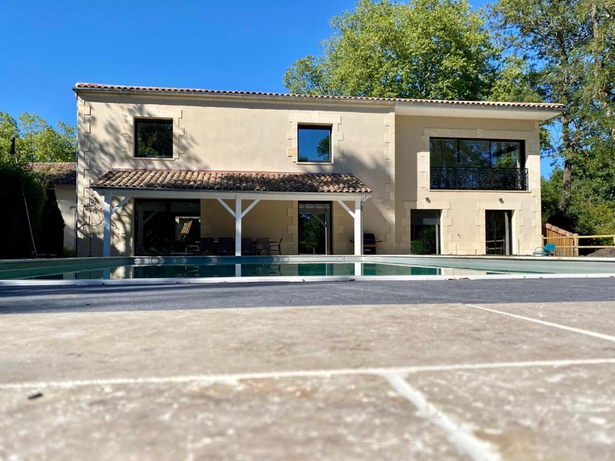 La Maison L'Eperon, Stylish 5 Star Villa Surrounded By Vineyard Near Saint Emilion Vérac Екстериор снимка