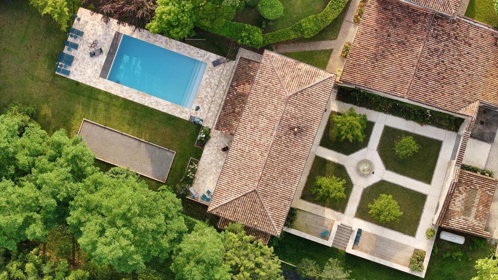 La Maison L'Eperon, Stylish 5 Star Villa Surrounded By Vineyard Near Saint Emilion Vérac Екстериор снимка